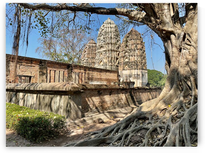 Wat Si Sawai Temple Old Sukhothai Thailand by Jimmy Roy Photos