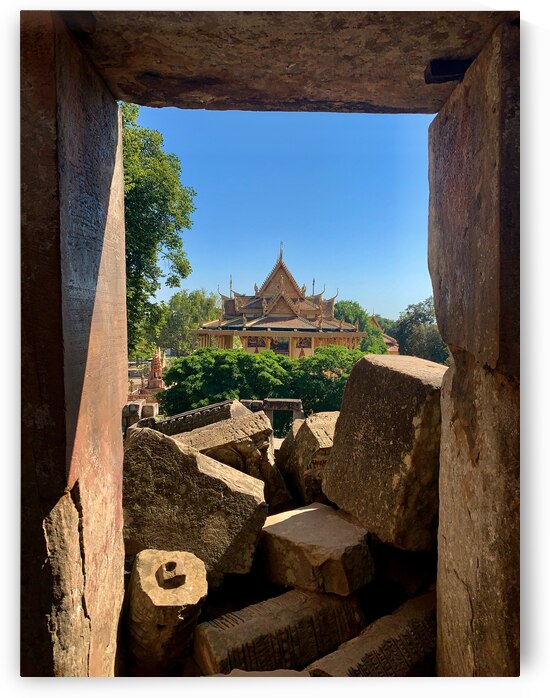 A Temple Afar by Jimmy Roy Photos