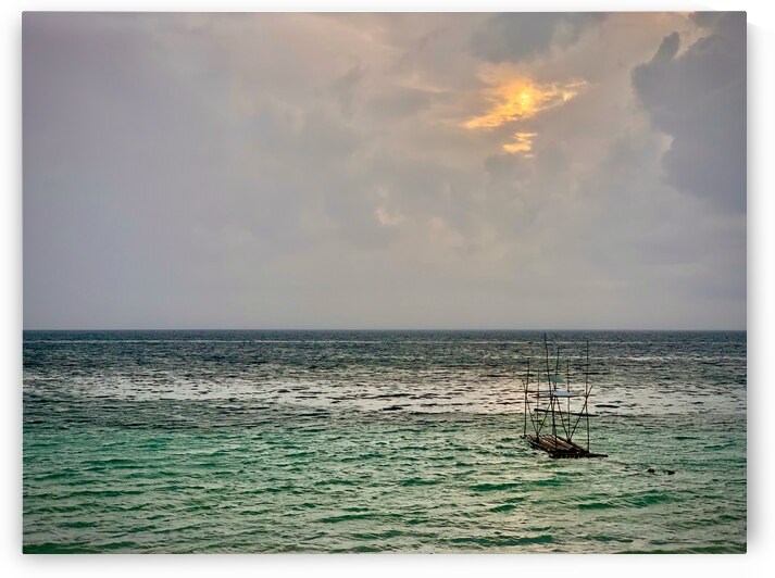 Alone on the Sea by Jimmy Roy Photos
