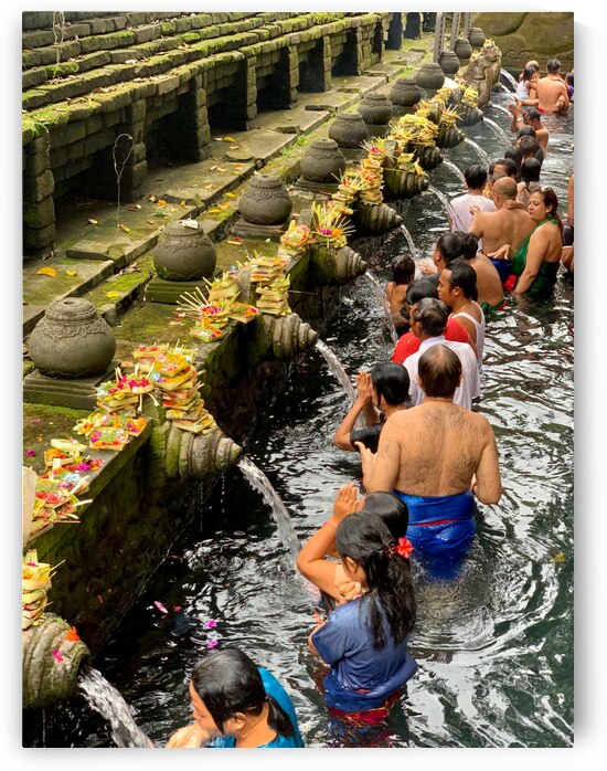 Bali Holy Water by Jimmy Roy Photos