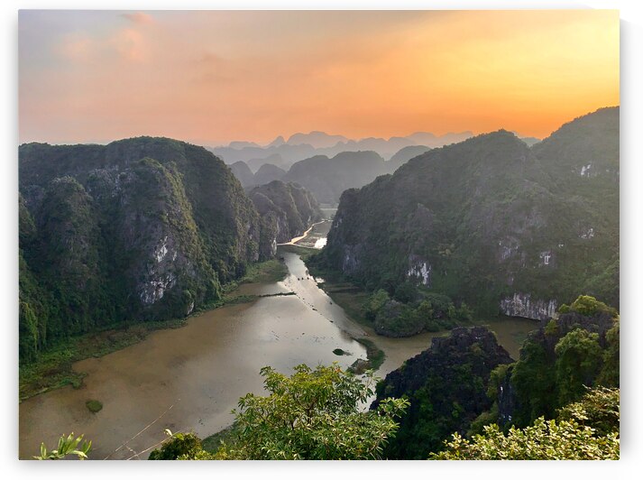 Hang Mua Viewpoint Sunset Vietnam by Jimmy Roy Photos