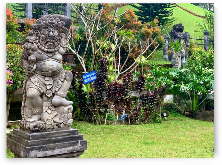 Indonesian Statue in the Garden by Jimmy Roy Photos