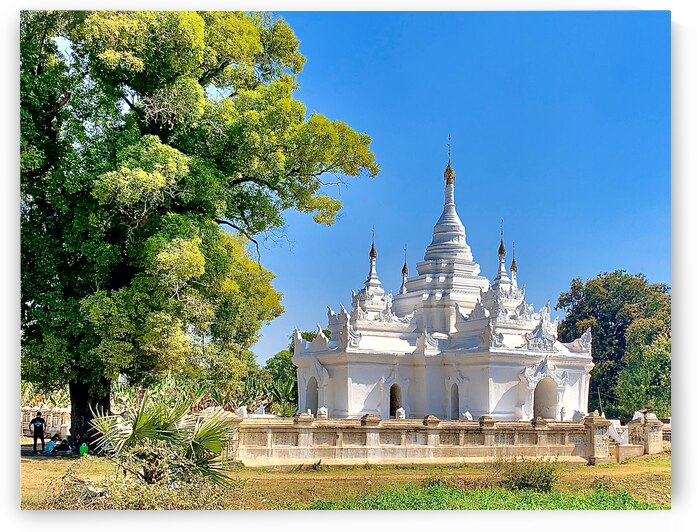 Little White Temple by Jimmy Roy Photos