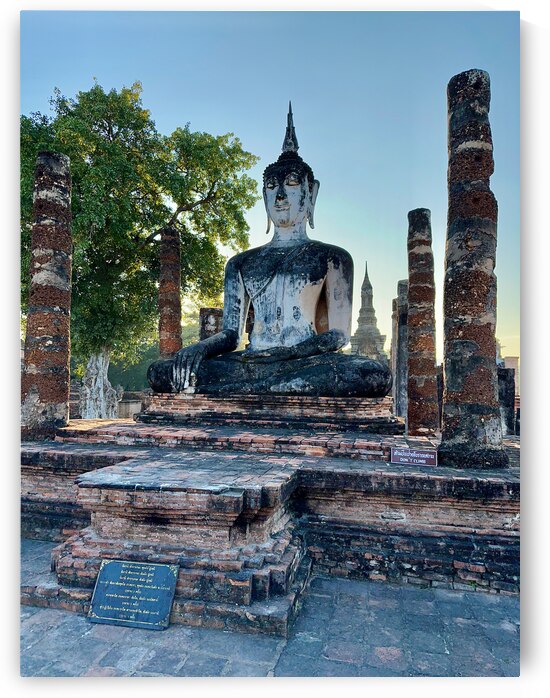 Wat Mahathat Temple Old Sukhothai Thailand 3 by Jimmy Roy Photos