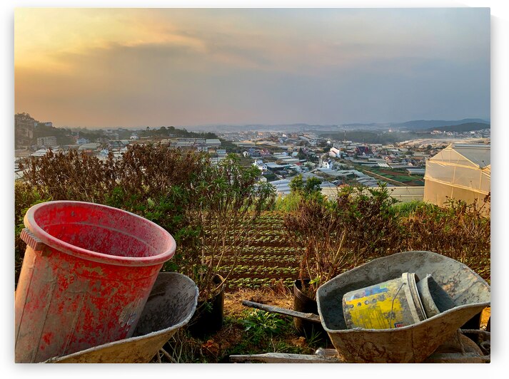 Gardening Equipment for Sunset by Jimmy Roy Photos