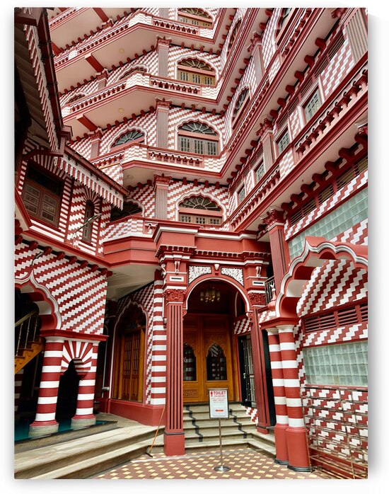 Jami Ul Alfar Mosque in Colombo Sri Lanka by Jimmy Roy Photos