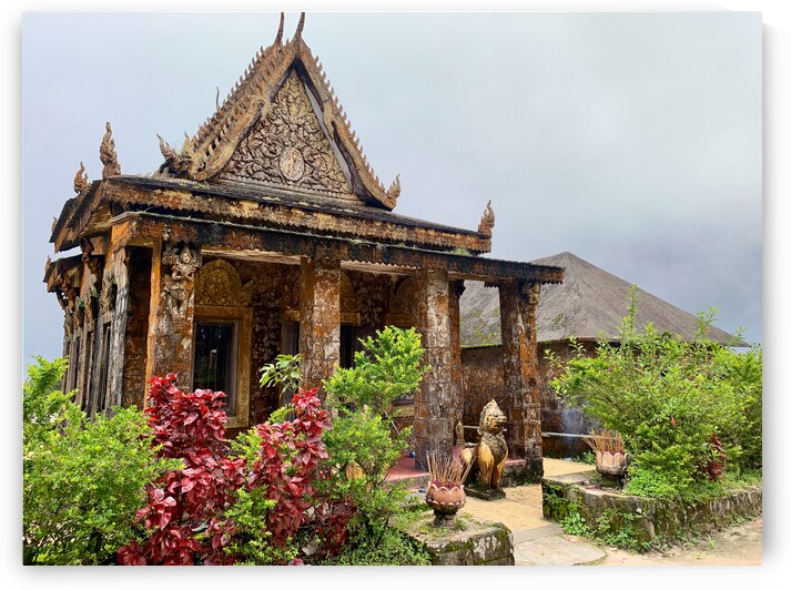 Preah Monivong Temple Bokor Cambodia by Jimmy Roy Photos