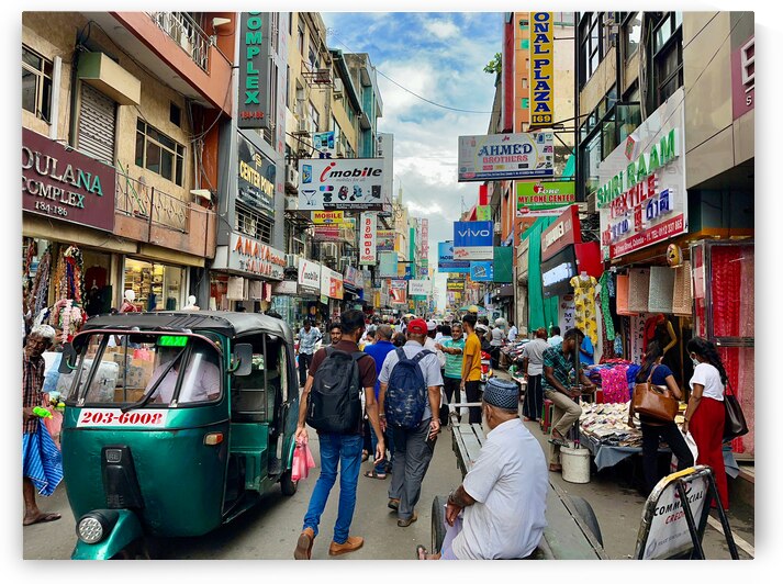 Sri Lankan Busy Street by Jimmy Roy Photos