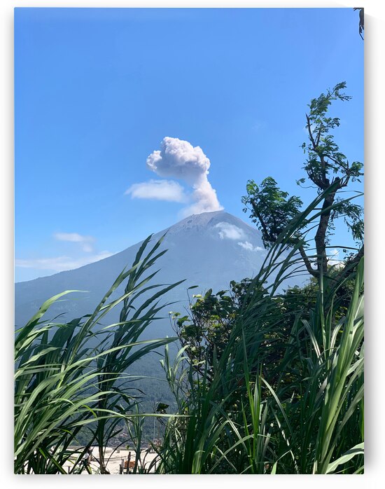 Smoke Out of a Volcano by Jimmy Roy Photos