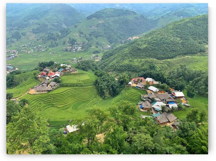 Villages in the Rice Fields by Jimmy Roy Photos