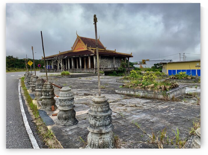 Temple in Bokor Cambodia by Jimmy Roy Photos