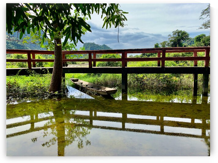 Little Bridge Reflections by Jimmy Roy Photos