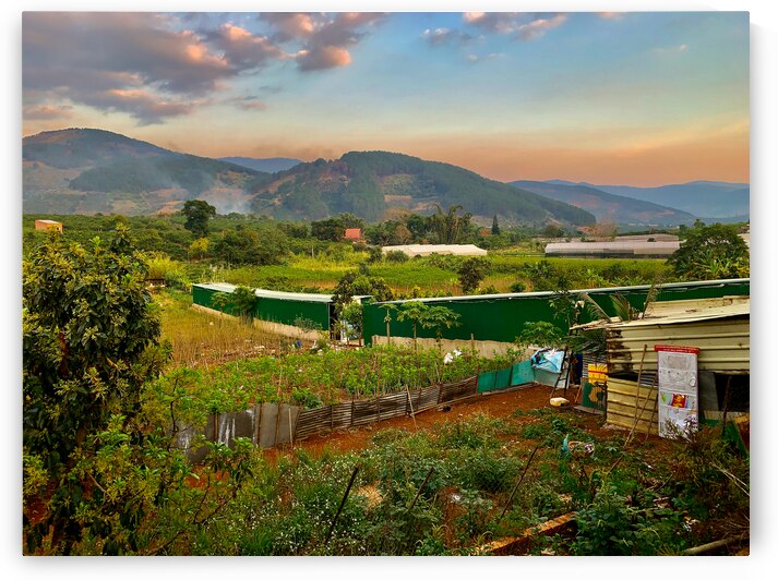 Gardens Mountains  Sunset by Jimmy Roy Photos