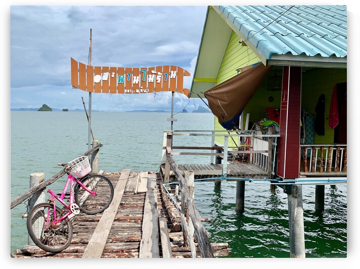 House in Koh Panyee Floating Village Thailand by Jimmy Roy Photos