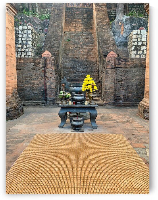 Inside the Ponagar Temple Nha Trang by Jimmy Roy Photos