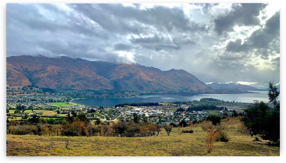 View From Mount Iron New Zealand After a Storm 3. by Jimmy Roy Photos