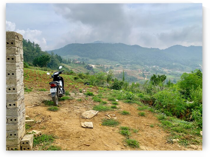 Park Your Bike and Enjoy the View by Jimmy Roy Photos
