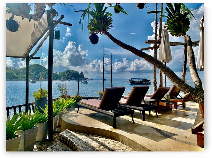 Sit Down Chill at Chalok Bay by Jimmy Roy Photos