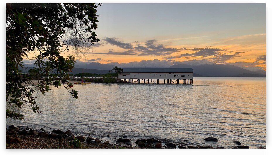 Long Building on Water during Sunset by Jimmy Roy Photos