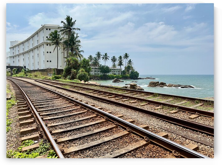Railroad by the Ocean 3 by Jimmy Roy Photos