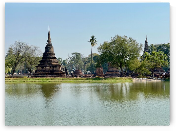 Wat Mahathat Temple Old Sukhothai Thailand 5 by Jimmy Roy Photos