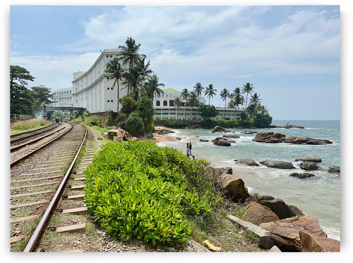 Railroad by the Ocean by Jimmy Roy Photos