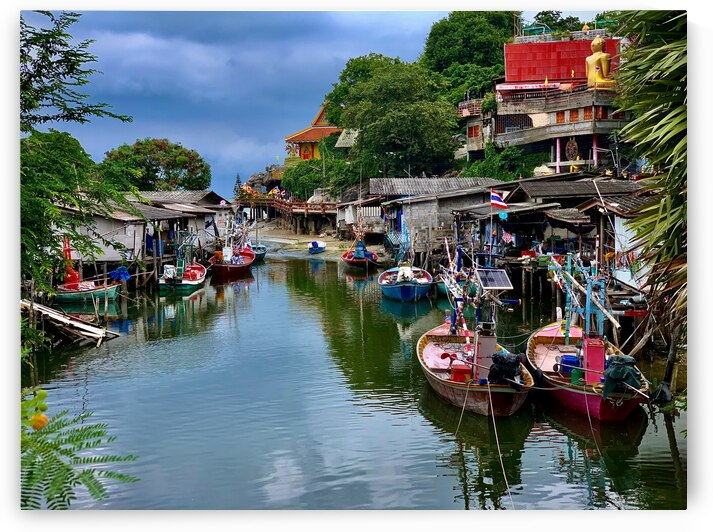 River in Hua Hin Thailand by Jimmy Roy Photos
