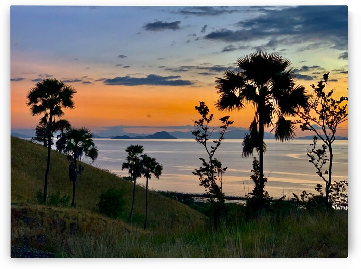 Sunset Over the Flores Sea Indonesia 6 by Jimmy Roy Photos
