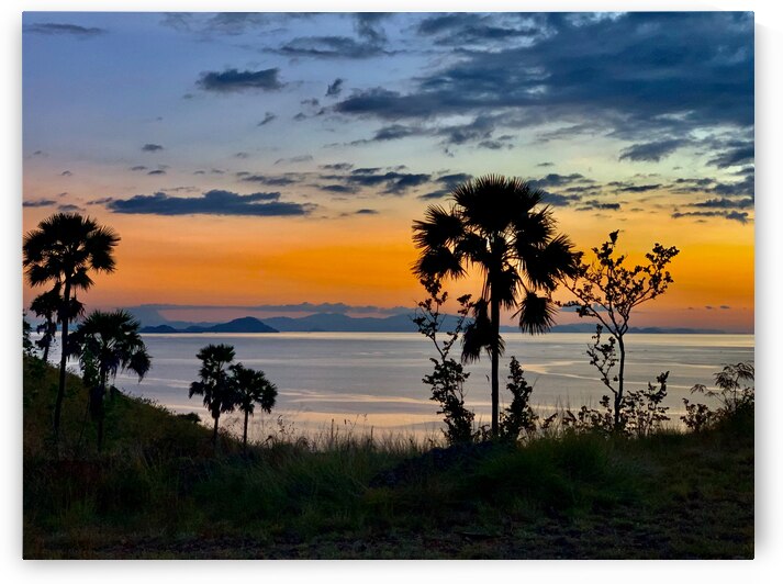 Sunset Over the Flores Sea Indonesia 5 by Jimmy Roy Photos