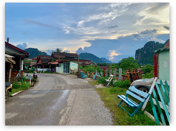 Walking Around Vang Vieng Laos by Jimmy Roy Photos