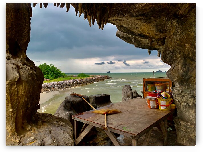 View from Wat Tham Khao Tao Hua Hin Thailand 1 by Jimmy Roy Photos