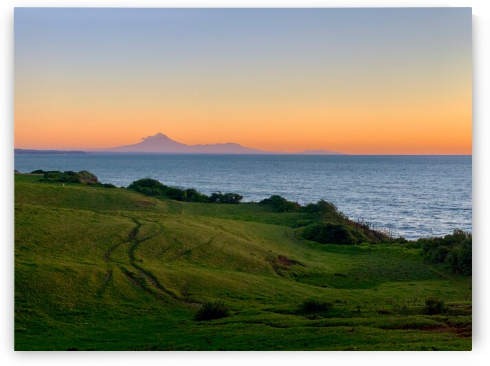 Sunset with View on a Volcano by Jimmy Roy Photos