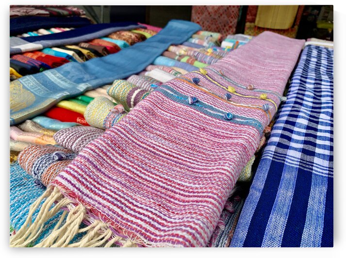 Traditional Homemade Skirts Laos by Jimmy Roy Photos
