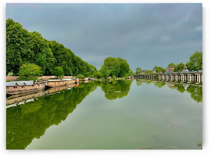 River Reflections in Srinagar by Jimmy Roy Photos
