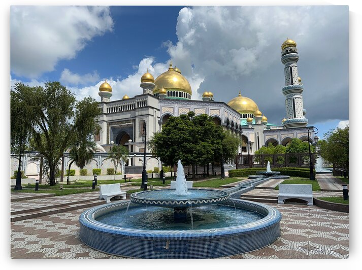 Jame Asr Hassanil Bolkiah Mosque Brunei 6 by Jimmy Roy Photos