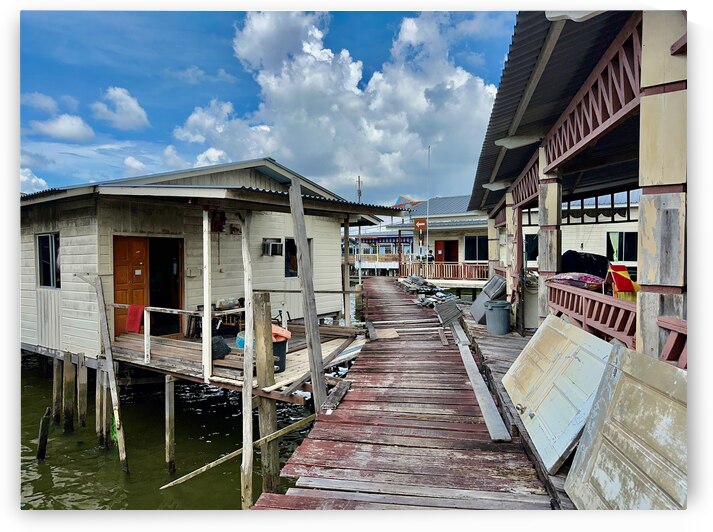 Kampong Ayer Floating Village Brunei 3 by Jimmy Roy Photos