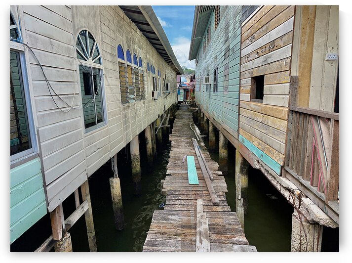 Kampong Ayer Floating Village Brunei 2 by Jimmy Roy Photos