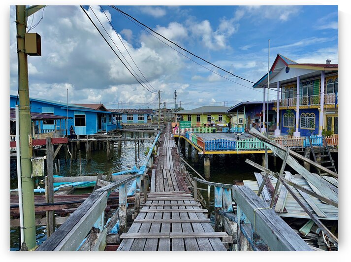 Kampong Ayer Floating Village Brunei 4 by Jimmy Roy Photos