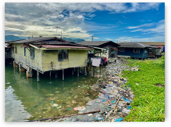 Sim Sim Traditional Floating Village in Sandakan 10 by Jimmy Roy Photos