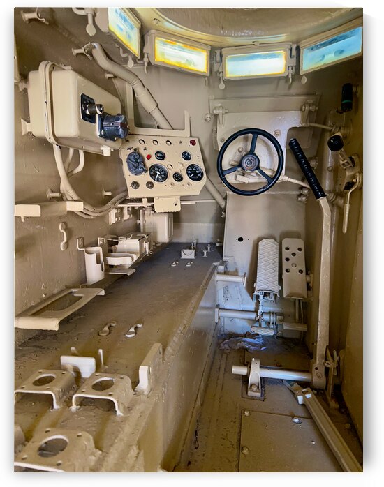 Army Tank Interior Seoul South Korea by Jimmy Roy Photos