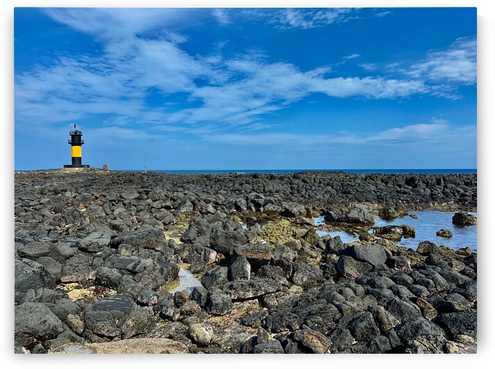 Black Rocks Lighthouse Udo South Korea by Jimmy Roy Photos