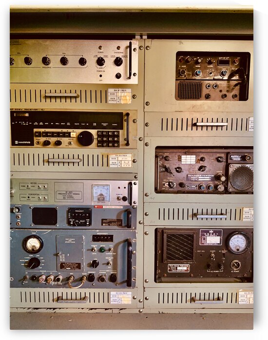 Army Communication Devices Seoul South Korea by Jimmy Roy Photos