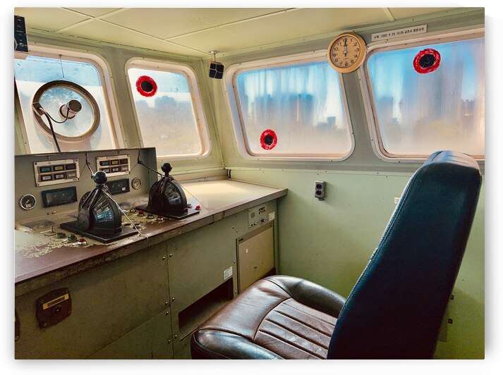 Army Boat Cabin Seoul South Korea by Jimmy Roy Photos