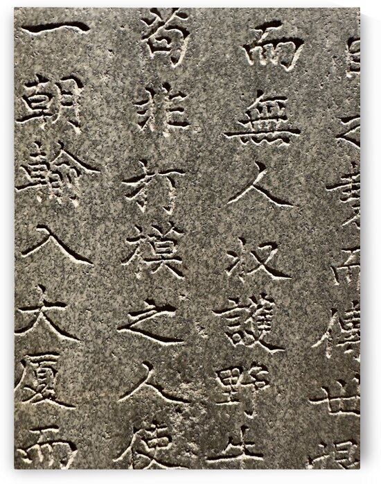 Ancient Stone Carvings Seoul South Korea by Jimmy Roy Photos