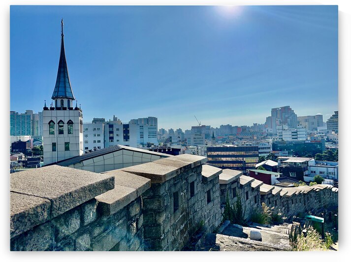 City View Behind the Wall Seoul South Korea 2 by Jimmy Roy Photos