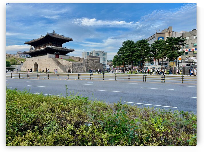 Heunginjimun Street View Seoul South Korea by Jimmy Roy Photos