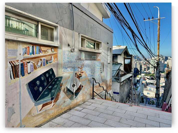 Ihwa Mural Village Seoul Korea 5 by Jimmy Roy Photos