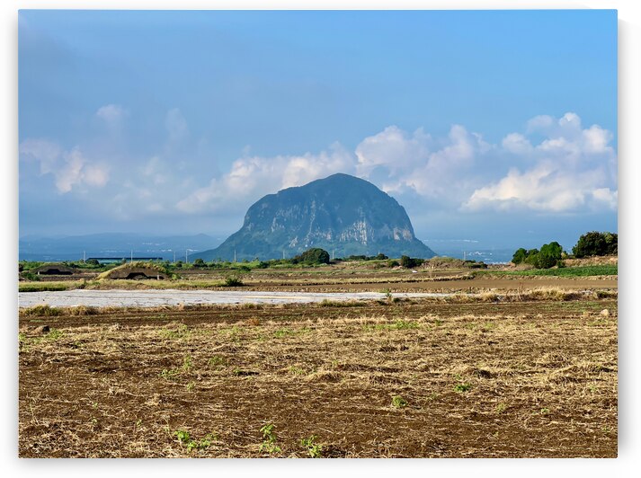 Sanbangsan Mount Jeju South Korea 1 by Jimmy Roy Photos