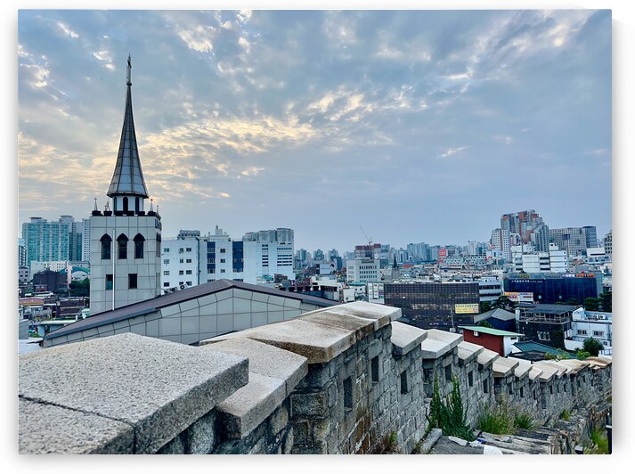 City View Behind the Wall Seoul South Korea 3 by Jimmy Roy Photos