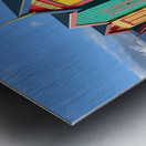 Beach Huts Metal print